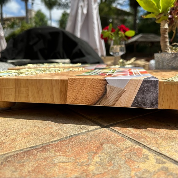 Resin Cheese Board / Charcuterie Board .  Only large available. - Picture 7 of 11